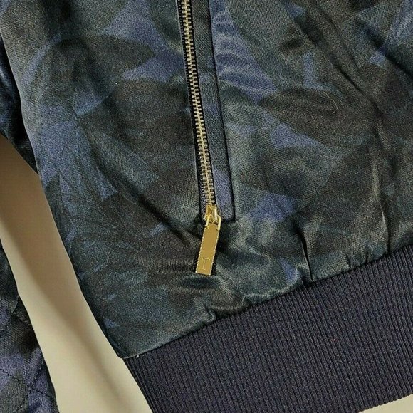 TED BAKER Blue Tiger Sandey Houdini Bomber Jacket - Picture 4 of 8